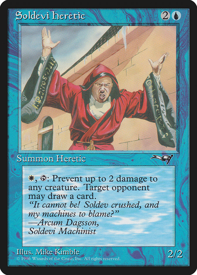 Soldevi Heretic (Hands Raised) [Alliances] | Fandemonia Ltd