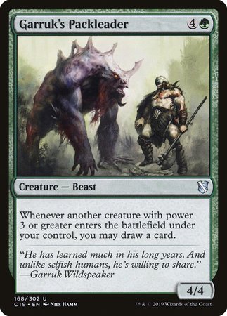 Garruk's Packleader [Commander 2019] | Fandemonia Ltd