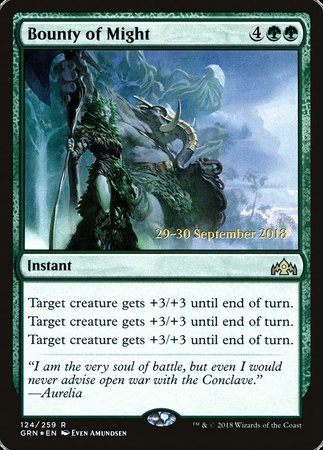 Bounty of Might [Guilds of Ravnica Promos] | Fandemonia Ltd