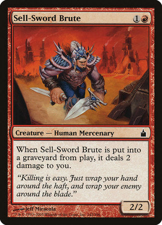 Sell-Sword Brute [Ravnica: City of Guilds] | Fandemonia Ltd