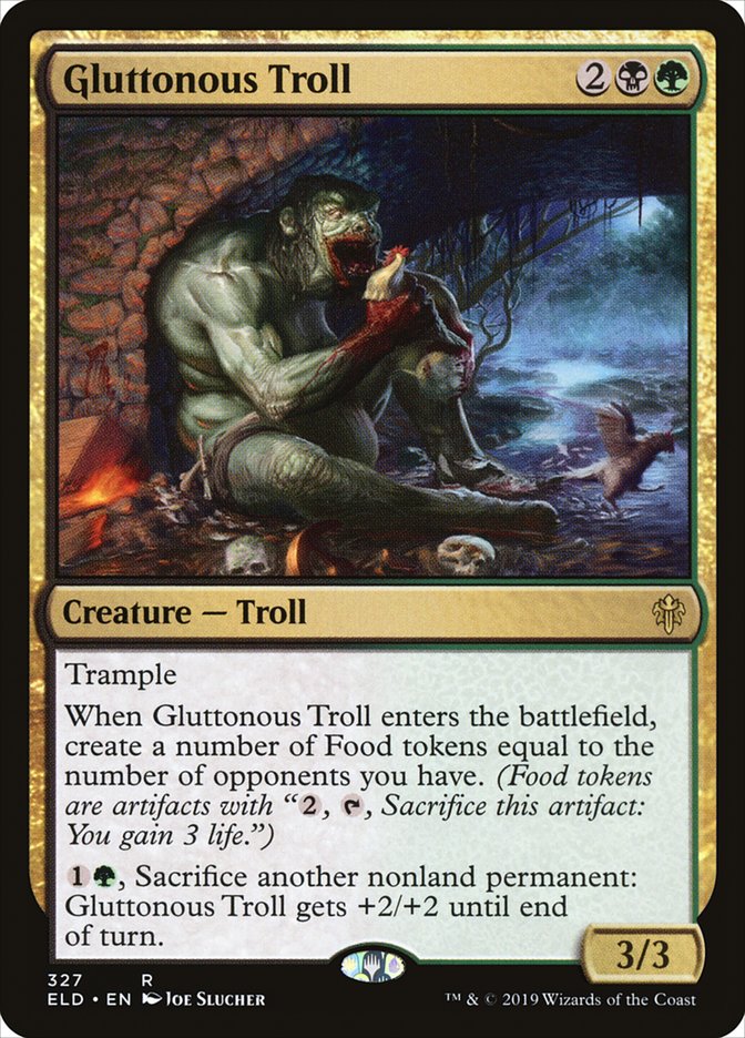 Gluttonous Troll [Throne of Eldraine] | Fandemonia Ltd