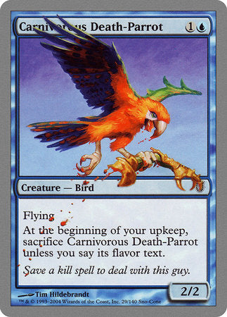 Carnivorous Death-Parrot [Unhinged] | Fandemonia Ltd