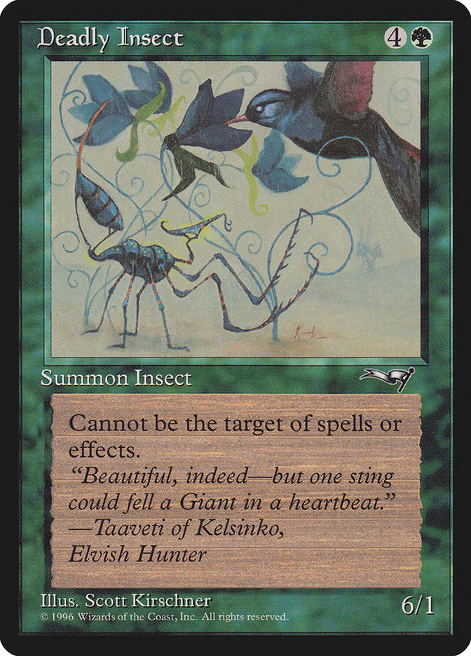 Deadly Insect (Bird Art) [Alliances] | Fandemonia Ltd