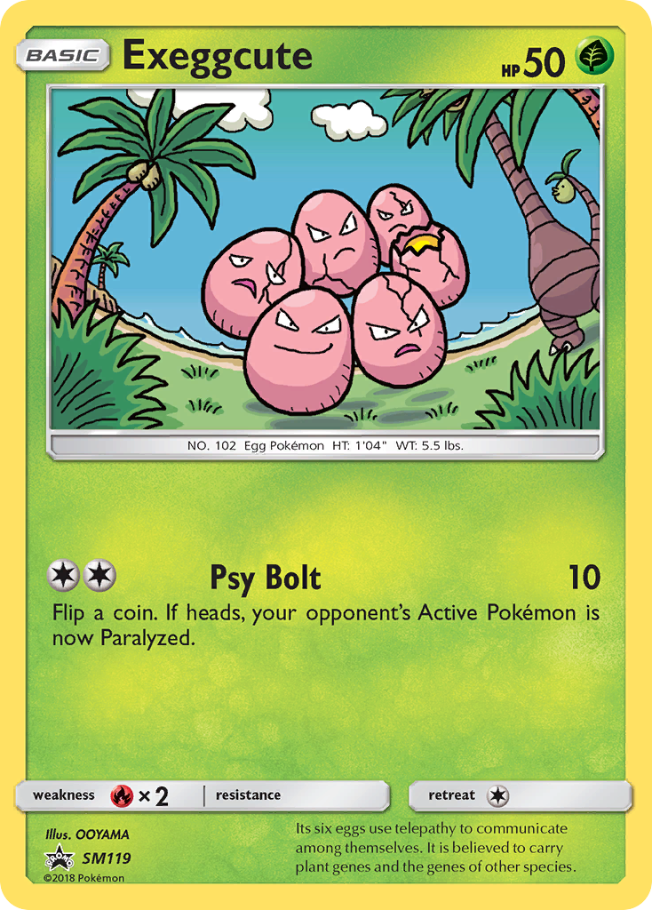 Exeggcute (SM119) [Sun & Moon: Black Star Promos] | Fandemonia Ltd