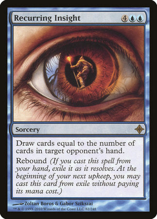 Recurring Insight [Rise of the Eldrazi] | Fandemonia Ltd