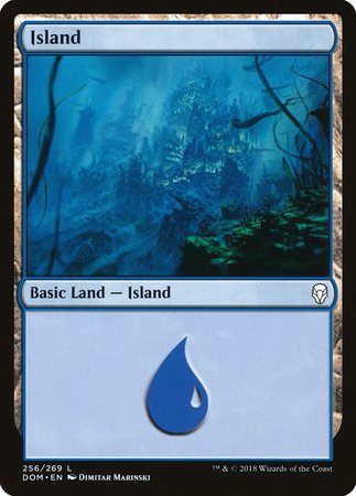 Island (256) [Dominaria] | Fandemonia Ltd