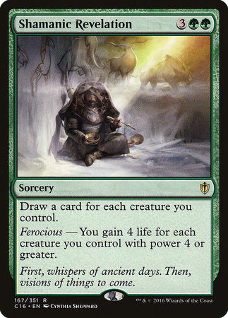 Shamanic Revelation [Commander 2016] | Fandemonia Ltd