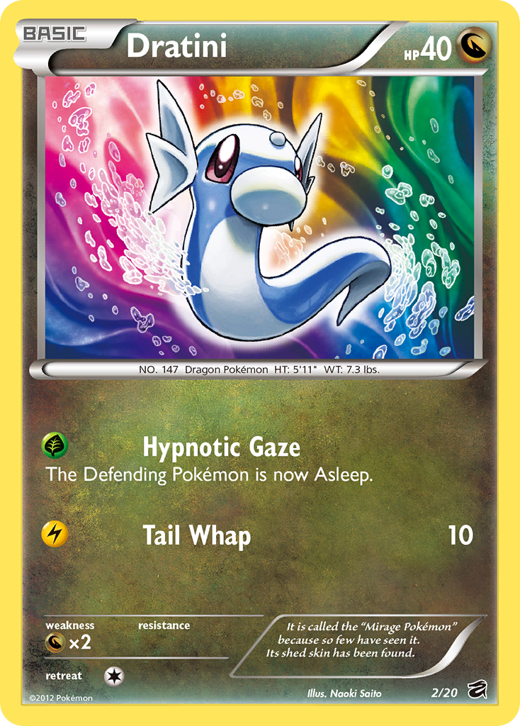 Dratini (2/20) [Black & White: Dragon Vault] | Fandemonia Ltd