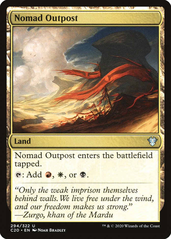 Nomad Outpost [Commander 2020] | Fandemonia Ltd