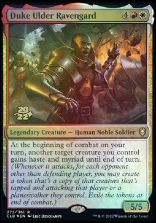 Duke Ulder Ravengard [Commander Legends: Battle for Baldur's Gate Prerelease Promos] | Fandemonia Ltd