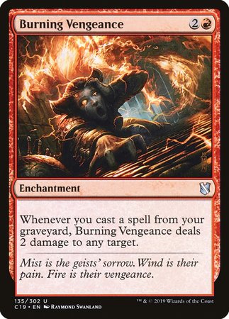 Burning Vengeance [Commander 2019] | Fandemonia Ltd