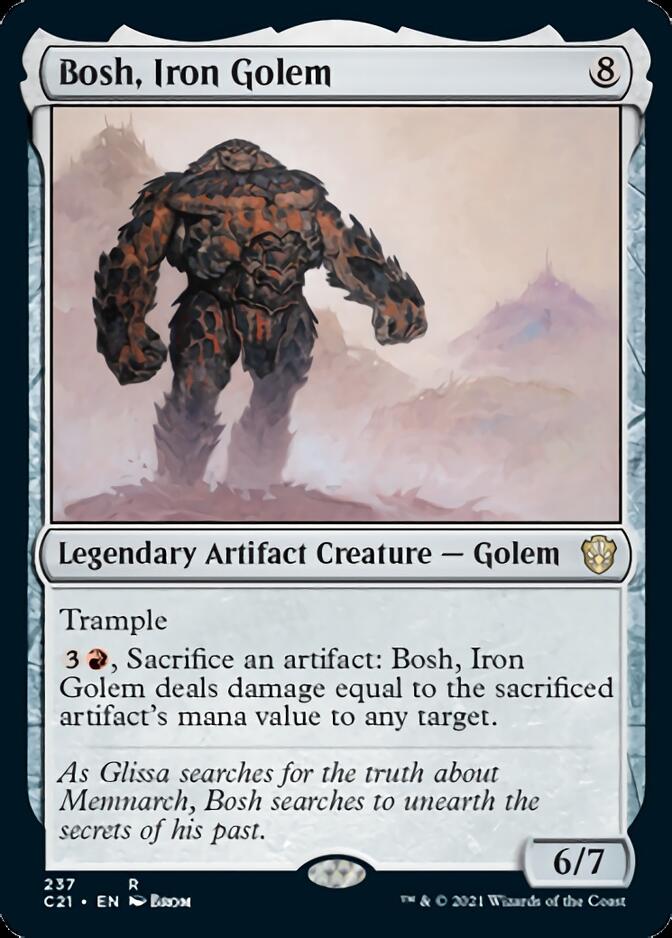 Bosh, Iron Golem [Commander 2021] | Fandemonia Ltd