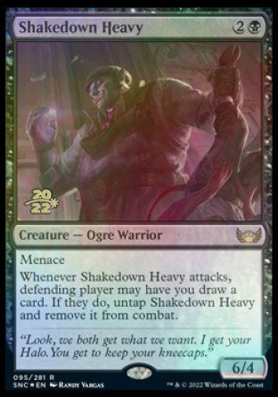 Shakedown Heavy [Streets of New Capenna Prerelease Promos] | Fandemonia Ltd