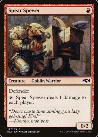 Spear Spewer [Ravnica Allegiance] | Fandemonia Ltd