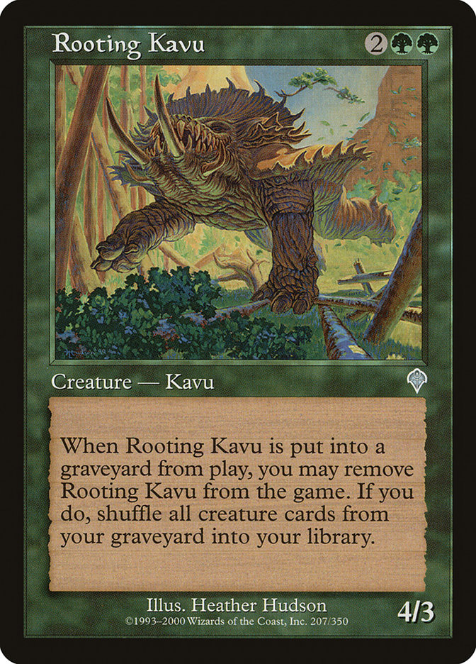 Rooting Kavu [Invasion] | Fandemonia Ltd
