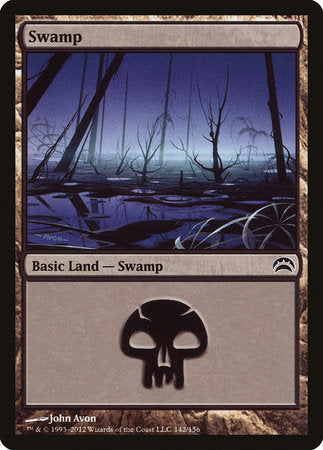 Swamp (142) [Planechase 2012] | Fandemonia Ltd