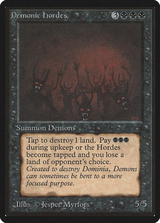 Demonic Hordes [Limited Edition Beta] | Fandemonia Ltd