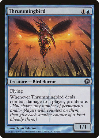 Thrummingbird [Scars of Mirrodin] | Fandemonia Ltd