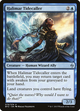 Halimar Tidecaller [Battle for Zendikar] | Fandemonia Ltd