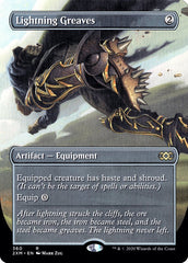Lightning Greaves (Borderless) [Double Masters] | Fandemonia Ltd