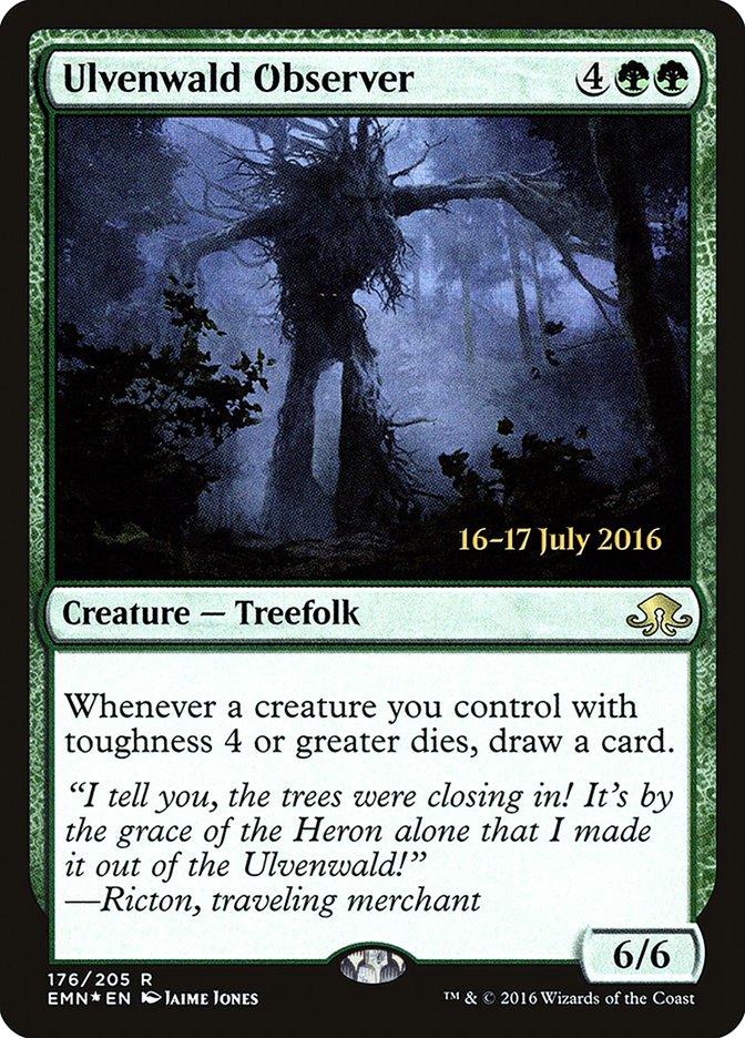 Ulvenwald Observer  [Eldritch Moon Prerelease Promos] | Fandemonia Ltd