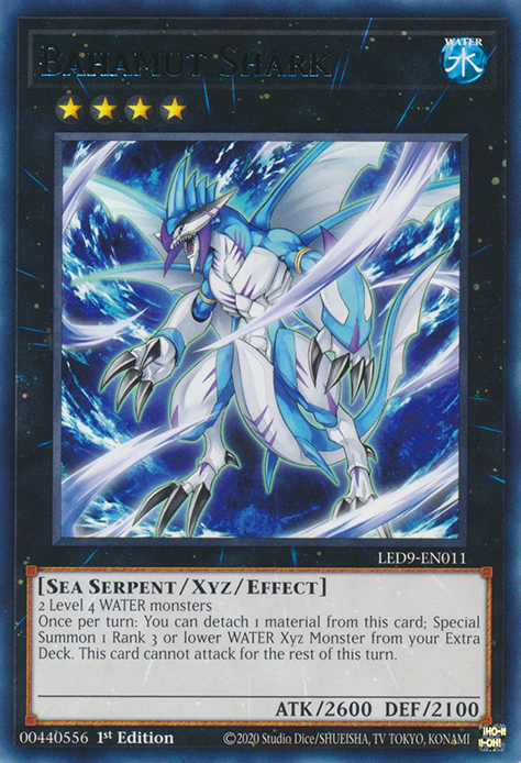 Bahamut Shark [LED9-EN011] Rare | Fandemonia Ltd