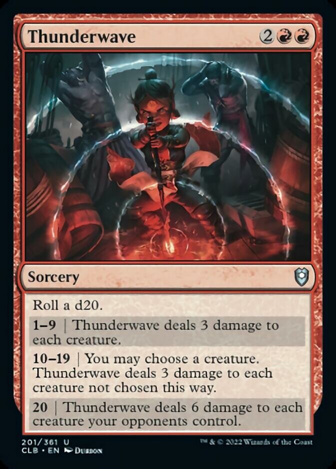Thunderwave [Commander Legends: Battle for Baldur's Gate] | Fandemonia Ltd