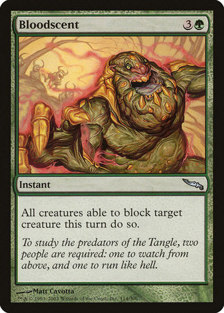 Bloodscent [Mirrodin] | Fandemonia Ltd