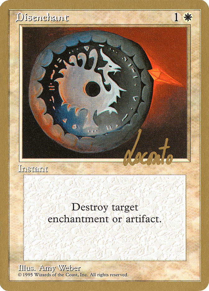 Disenchant (Michael Loconto) [Pro Tour Collector Set] | Fandemonia Ltd