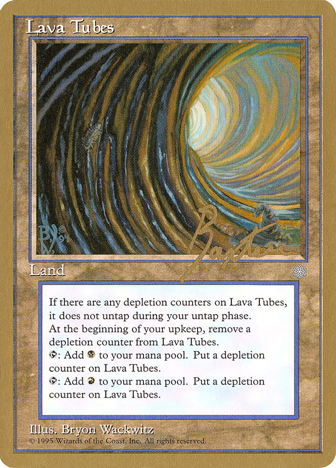 Lava Tubes (George Baxter) [Pro Tour Collector Set] | Fandemonia Ltd