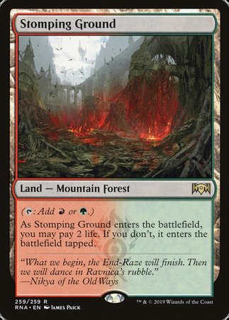Stomping Ground [Ravnica Allegiance] | Fandemonia Ltd