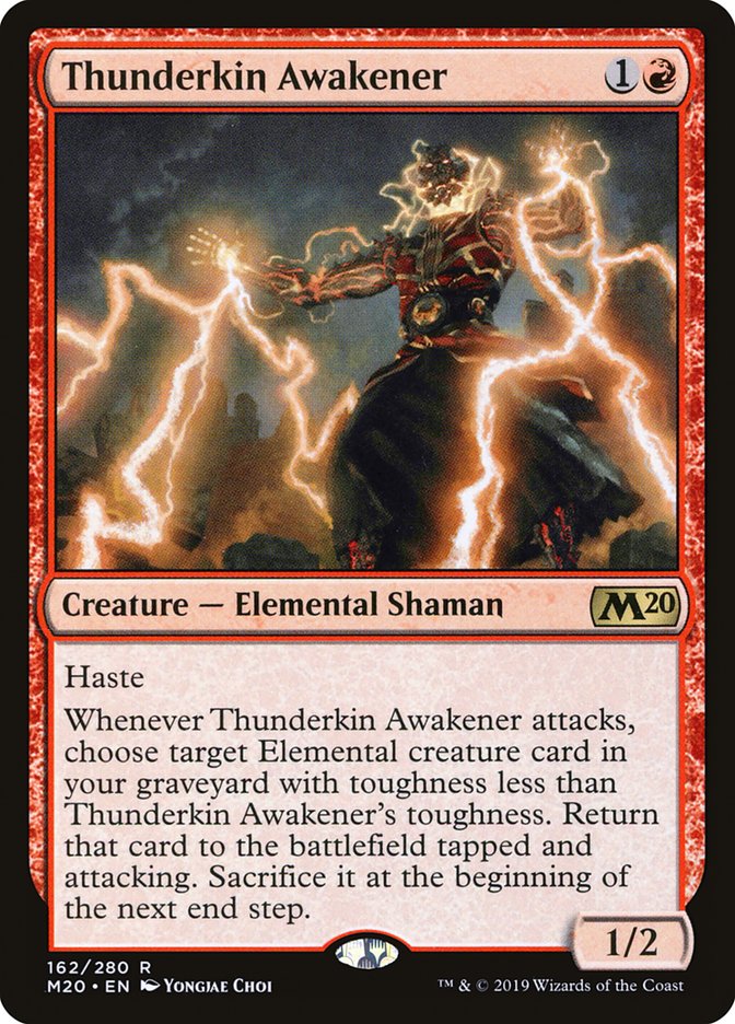 Thunderkin Awakener [Core Set 2020] | Fandemonia Ltd