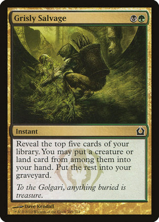 Grisly Salvage [Return to Ravnica] | Fandemonia Ltd