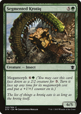 Segmented Krotiq [Dragons of Tarkir] | Fandemonia Ltd