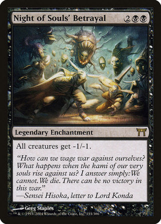 Night of Souls' Betrayal [Champions of Kamigawa] | Fandemonia Ltd