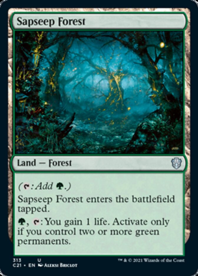 Sapseep Forest [Commander 2021] | Fandemonia Ltd
