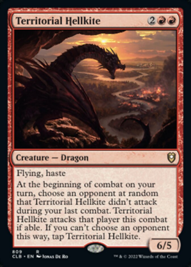 Territorial Hellkite [Commander Legends: Battle for Baldur's Gate] | Fandemonia Ltd