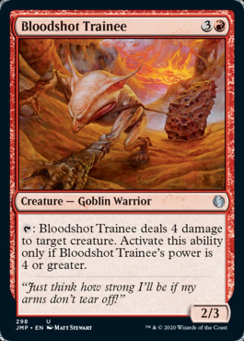 Bloodshot Trainee [Jumpstart] | Fandemonia Ltd