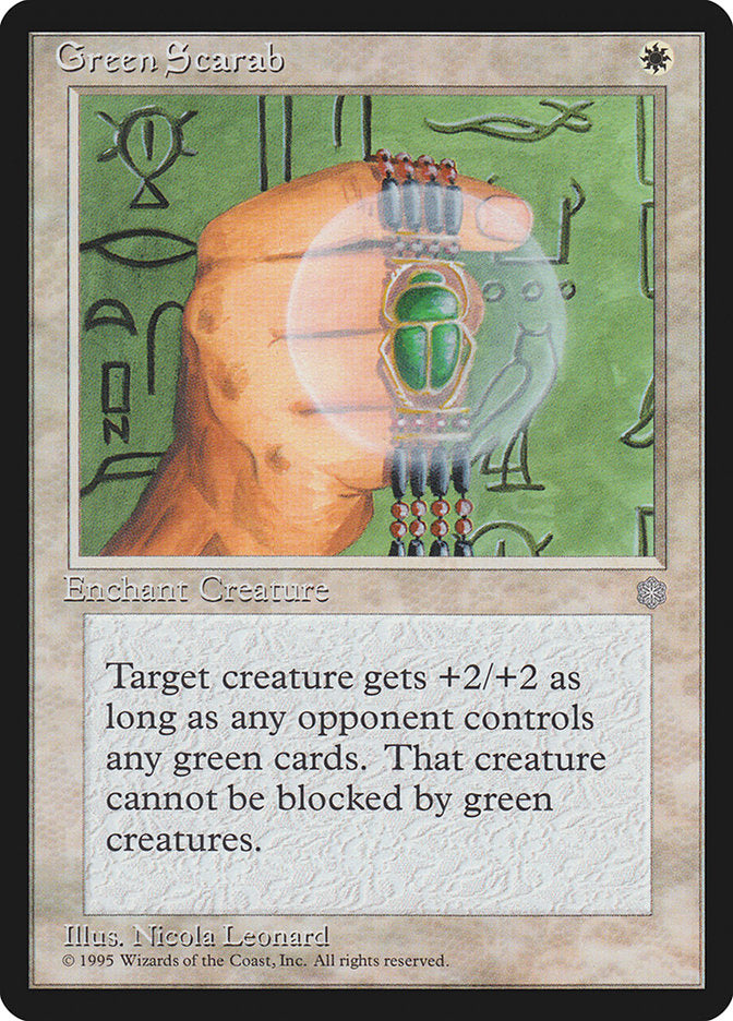 Green Scarab [Ice Age] | Fandemonia Ltd