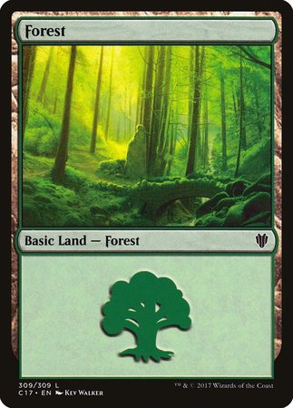Forest (309) [Commander 2017] | Fandemonia Ltd