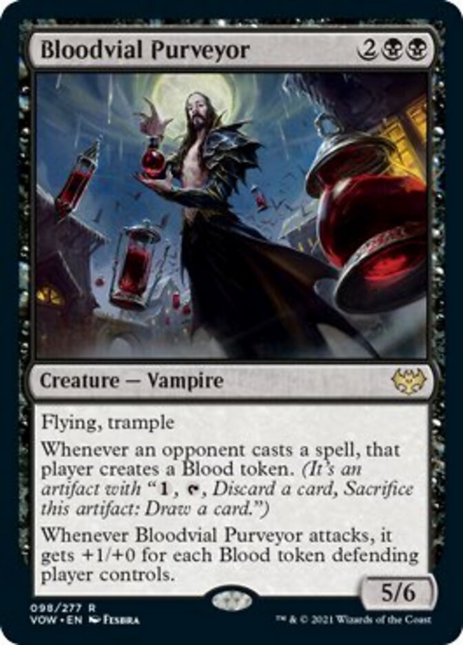 Bloodvial Purveyor [Innistrad: Crimson Vow] | Fandemonia Ltd