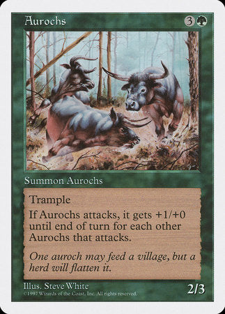 Aurochs [Fifth Edition] | Fandemonia Ltd