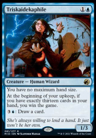 Triskaidekaphile (Promo Pack) [Innistrad: Midnight Hunt Promos] | Fandemonia Ltd