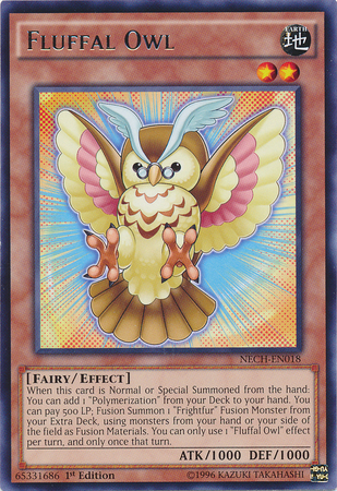 Fluffal Owl [NECH-EN018] Rare | Fandemonia Ltd