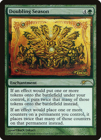Doubling Season [Judge Gift Cards 2011] | Fandemonia Ltd
