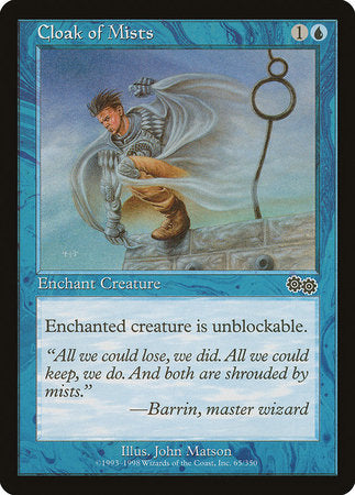 Cloak of Mists [Urza's Saga] | Fandemonia Ltd