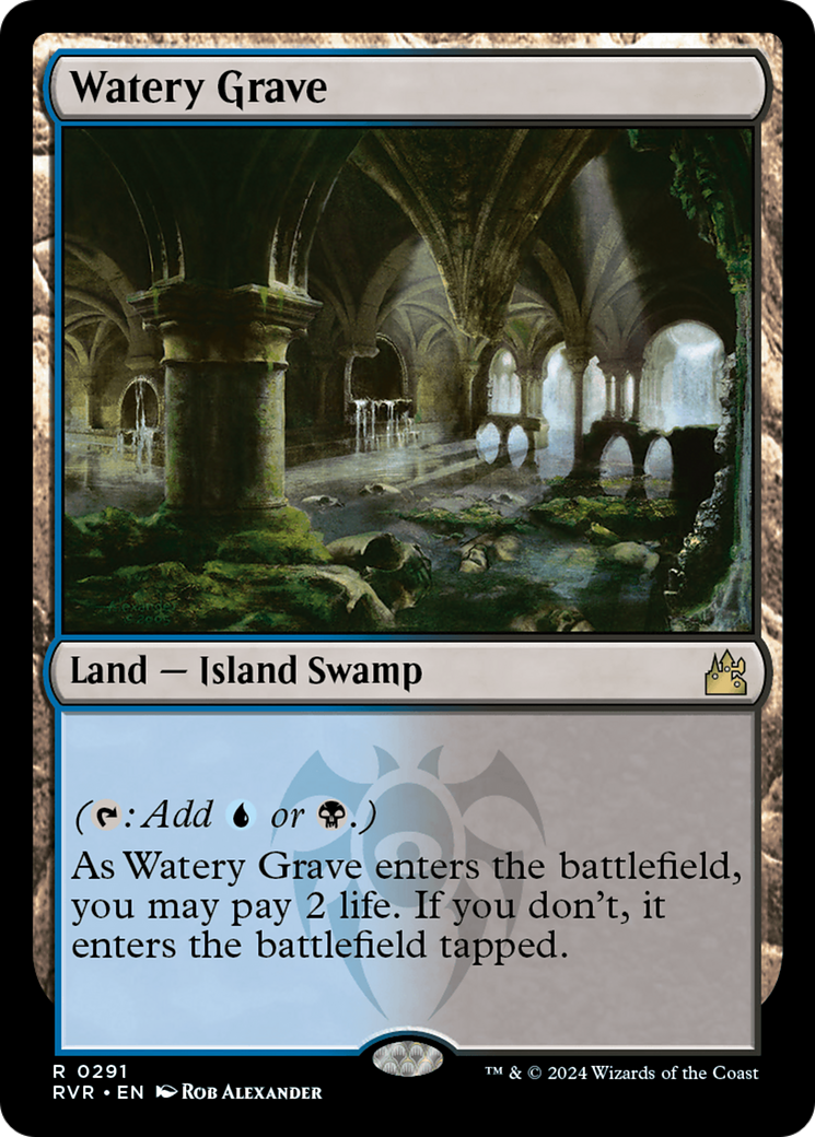Watery Grave [Ravnica Remastered] | Fandemonia Ltd
