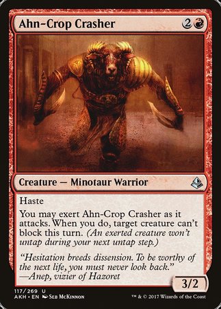 Ahn-Crop Crasher [Amonkhet] | Fandemonia Ltd