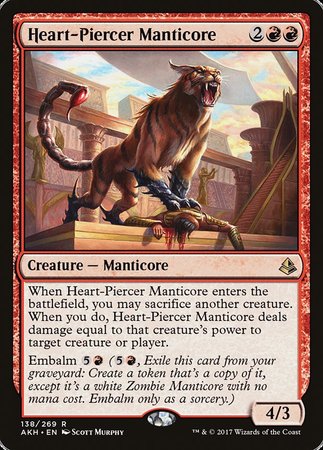 Heart-Piercer Manticore [Amonkhet] | Fandemonia Ltd