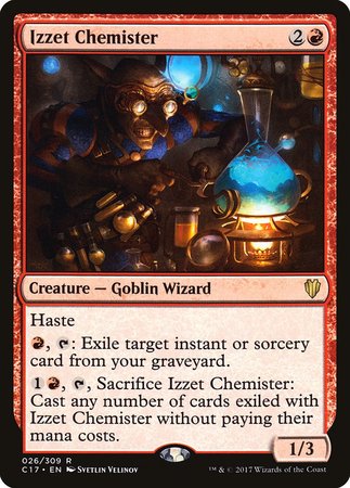Izzet Chemister [Commander 2017] | Fandemonia Ltd
